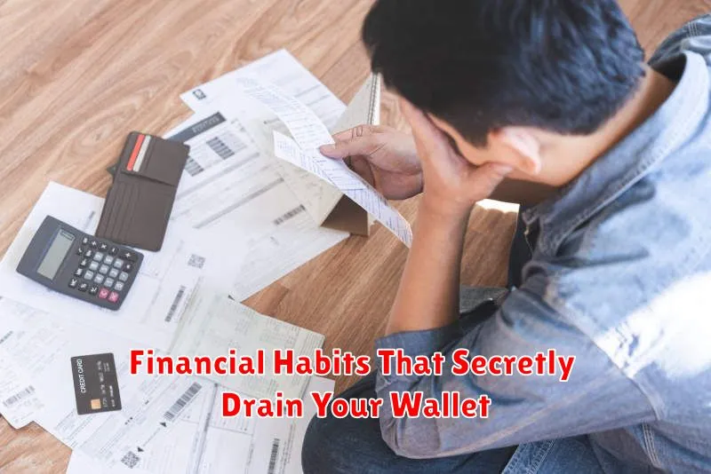 Financial Habits That Secretly Drain Your Wallet